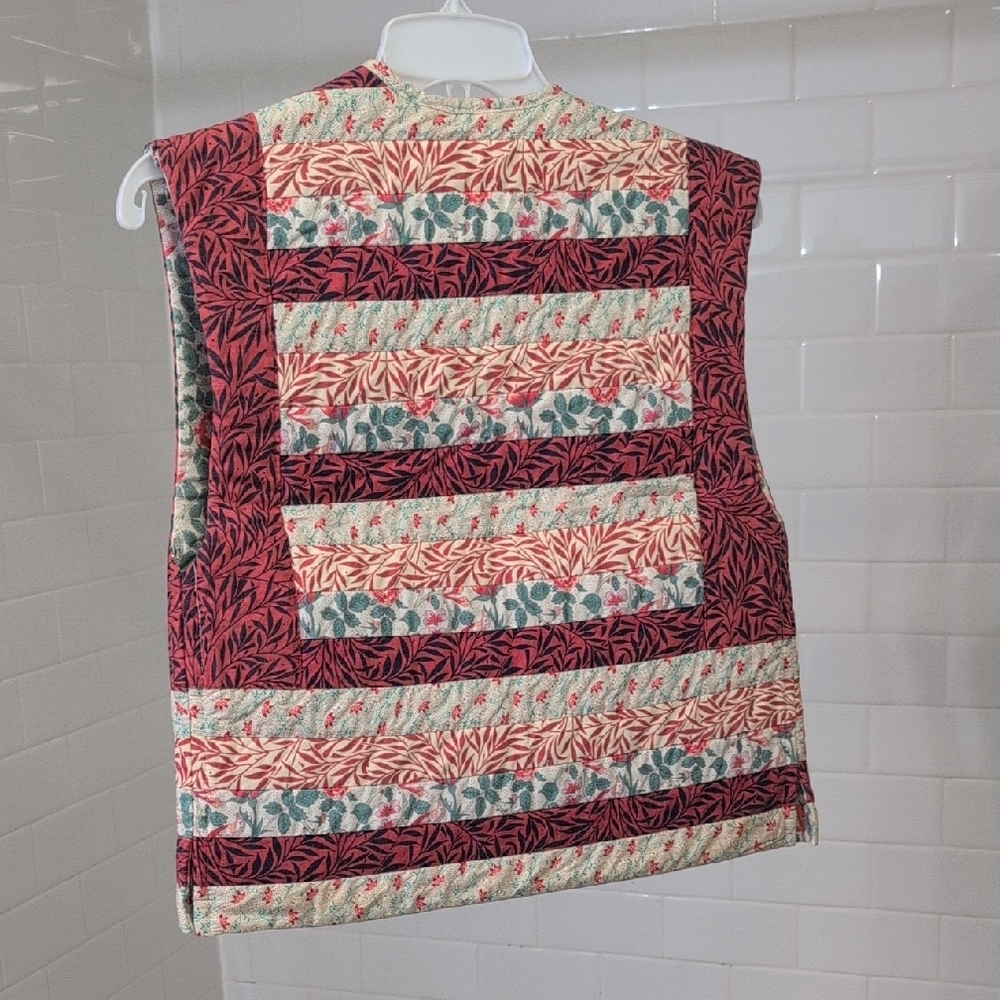 Floral Patchwork Sleeveless Top - image 3